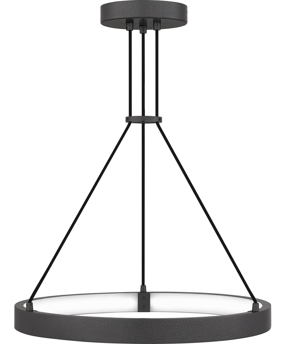 Drury  Pendant Pewter Cast Iron