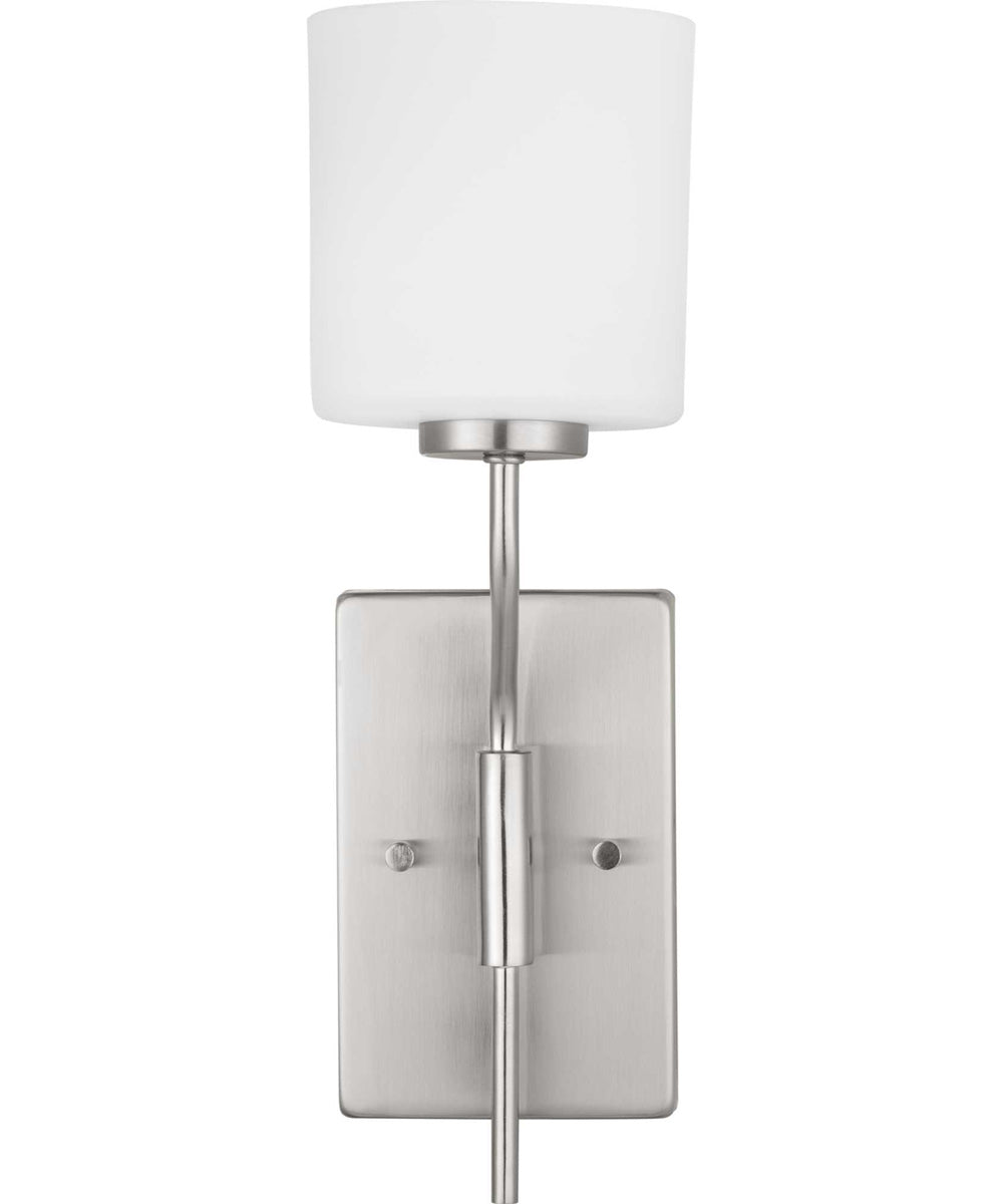 Tobin 1-Light Wall Bracket Brushed Nickel
