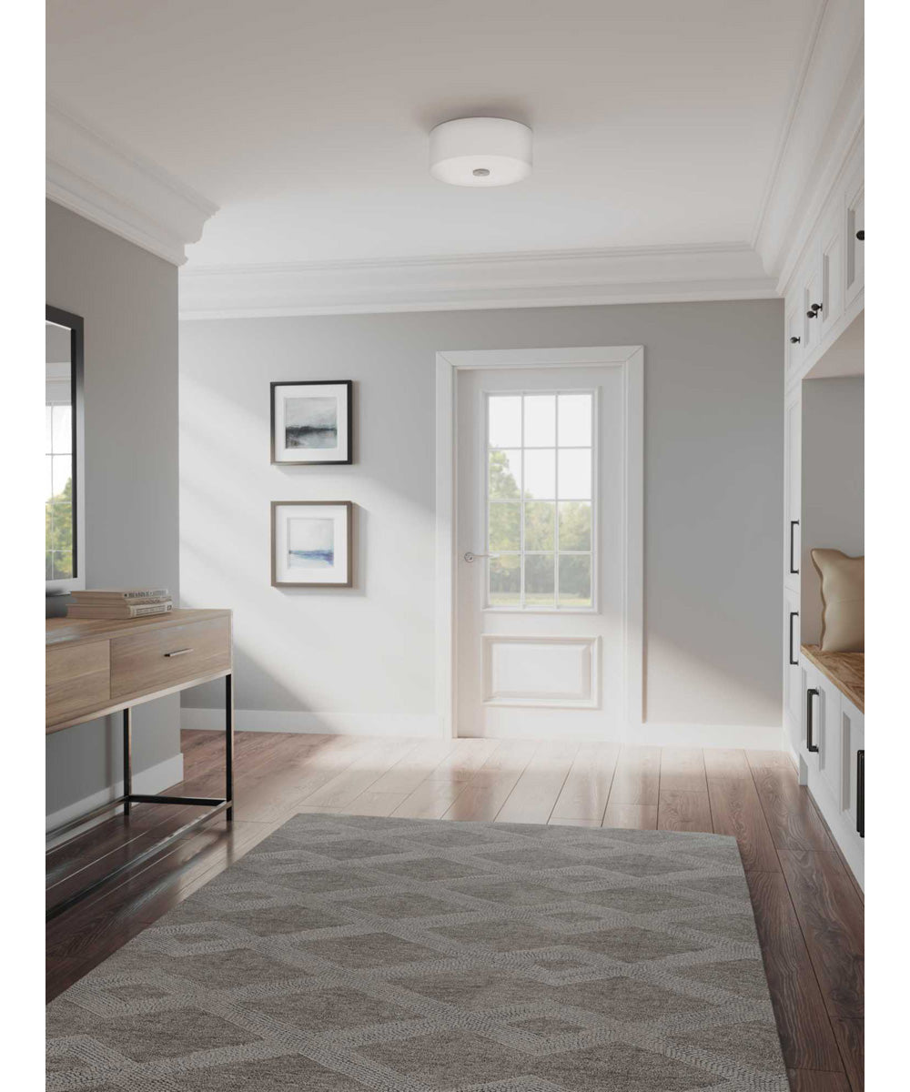 Inspire 1-Light 13" LED Flush Mount Brushed Nickel