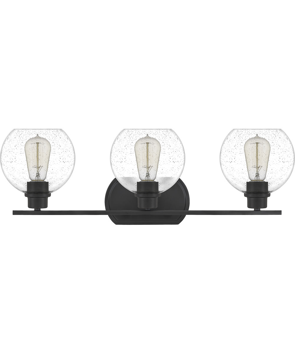 Pruitt Large 3-light Bath Light Matte Black
