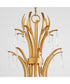 Majesty 8-light Chandelier Gold Leaf