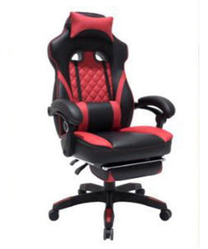 Lynxtyn Home Office Swivel Desk Chair Red/Black