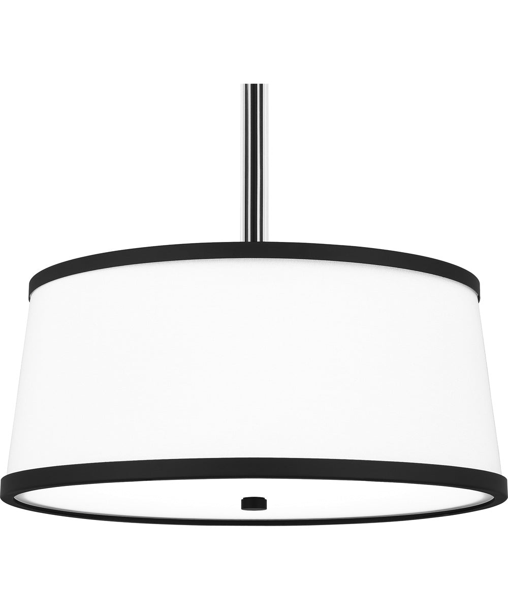 Kylen 4-light Pendant Matte Black