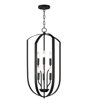 Provident 6-Light Chandelier Black