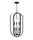 Provident 6-Light Chandelier Black