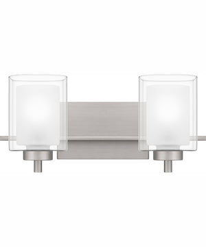 Kolt Medium 2-light Bath Light Brushed Nickel