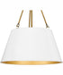 Quoizel Pendant Large 4-light Pendant White