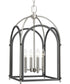 Westfall 4-Light Medium Foyer Pendant Graphite