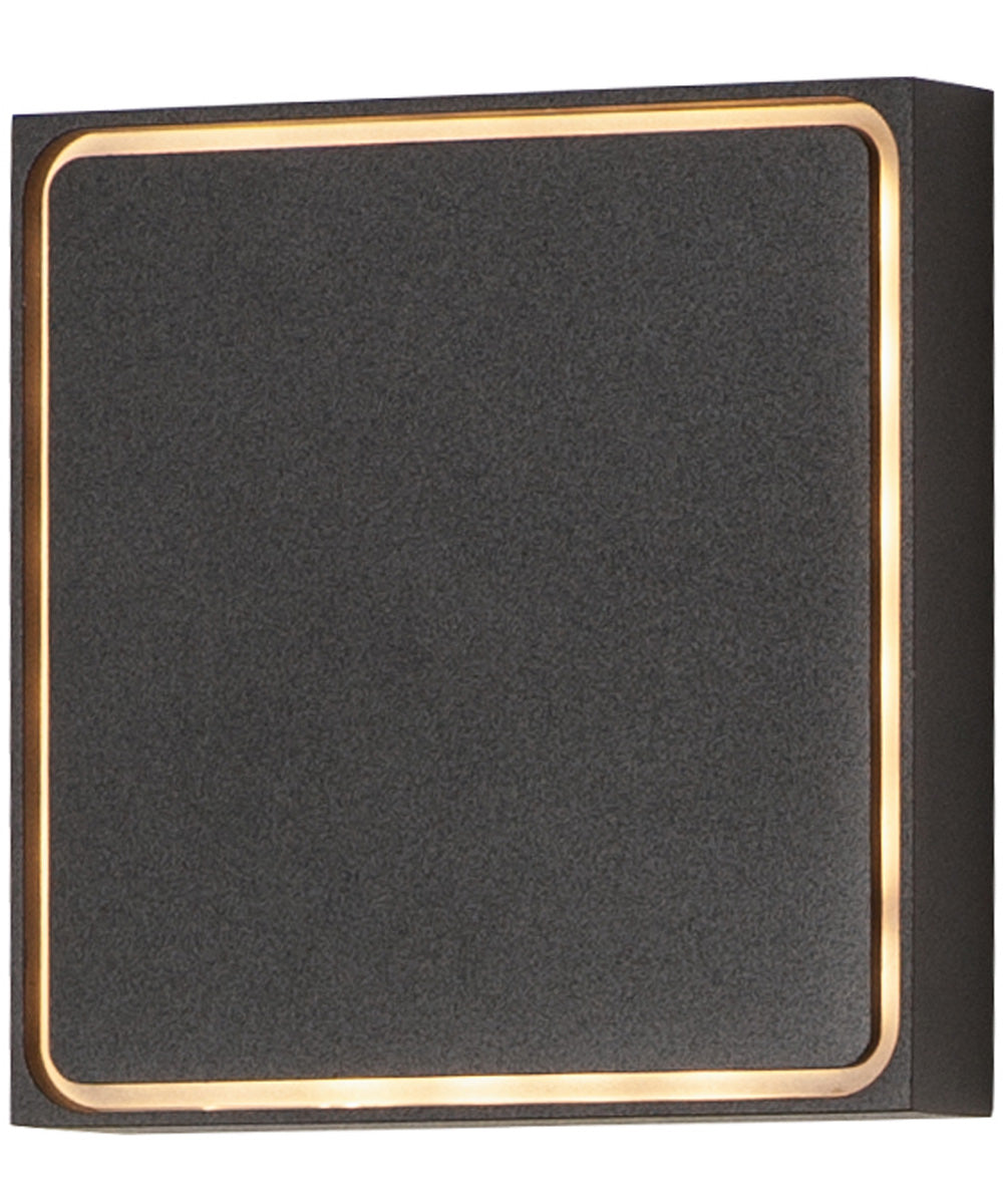 Alumilux Outline LED Outdoor Wall Sconce Black