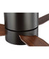 Braden 56" 3-Blade Indoor Hugger Ceiling Fan Architectural Bronze