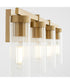 Kilbey 4-light Bath Vanity Light Aged Brass