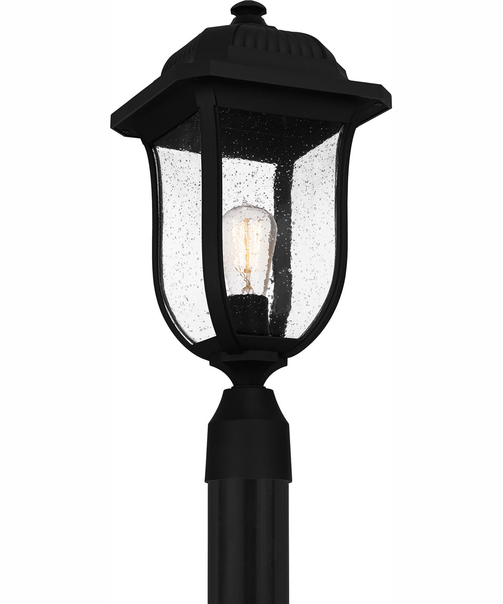 Mulberry Large 1-light Outdoor Post Light  Coastal Armour Matte Black