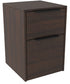 24"H Camiburg File Cabinet Warm Brown