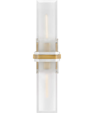 Kipton 2-Light Large Sconce in Polished Nickel