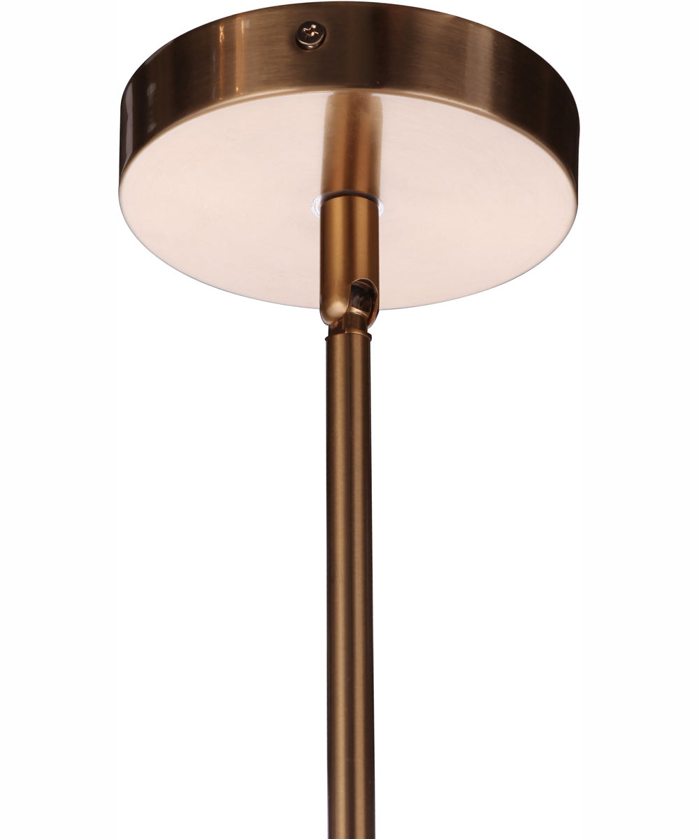 Romero 1-Light Mini Pendant Satin Brass