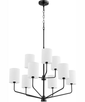 Harmony 9-light Chandelier Matte Black