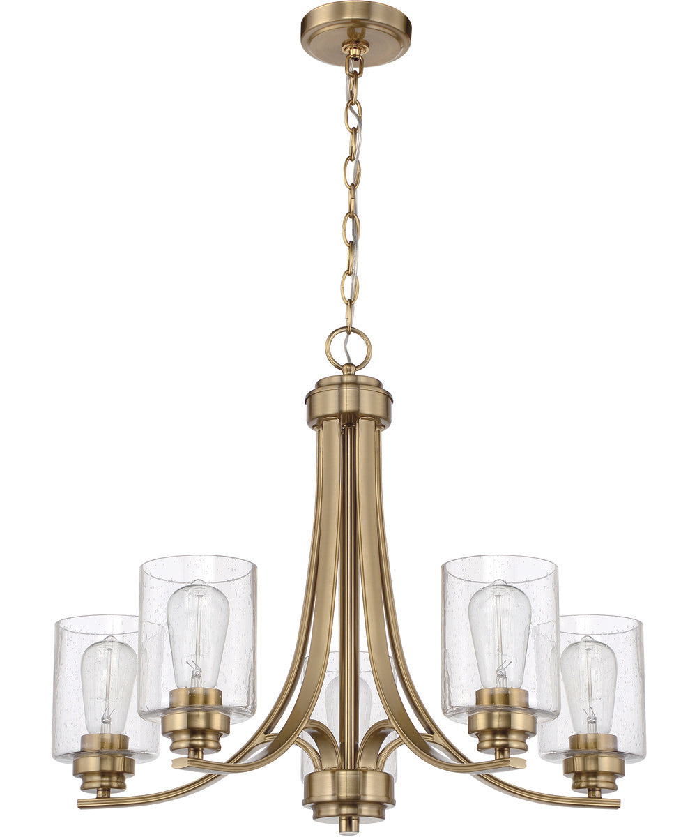 Bolden 5-Light Chandelier Satin Brass