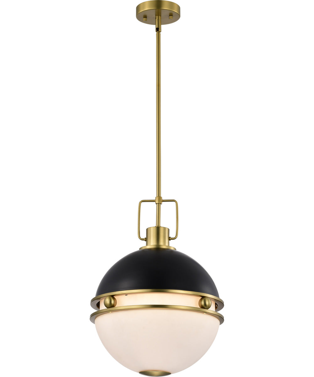 Everton 2-Light Pendant Matte Black