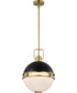 Everton 2-Light Pendant Matte Black