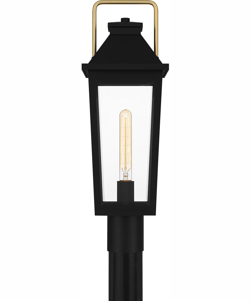 Buckley Large 1-light Outdoor Post Light Coastal Armour Aluminum Matte Black