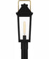 Buckley Large 1-light Outdoor Post Light Coastal Armour Aluminum Matte Black