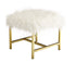 17"H Elissa Stool White