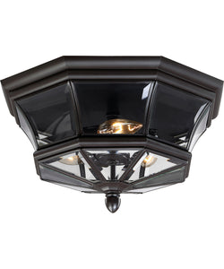 Hinkley Lighting Clifton Park 2-Light Outdoor Flush Mount – Copper Bronze, Model 2429CB