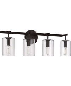 Hailie 4-Light Vanity Flat Black