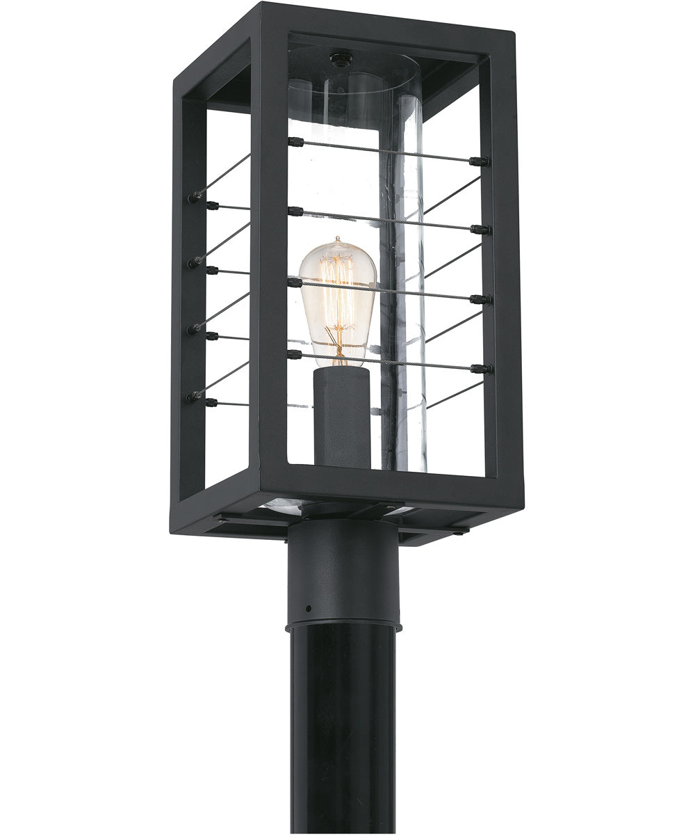 Bimini Large 1-light Outdoor Post Light Earth Black