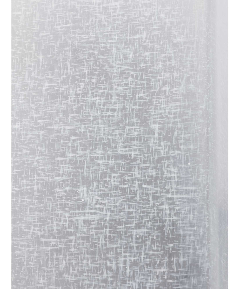 1-Light Linen Glass Wall Sconce Matte Black