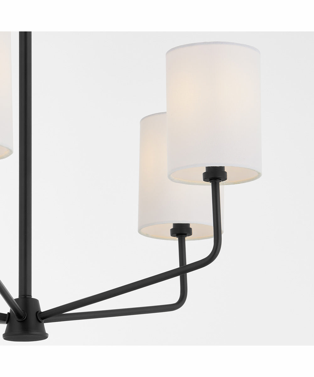 Harmony 5-light Chandelier Matte Black