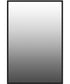 Quoizel Reflections Large Mirror Matte Black