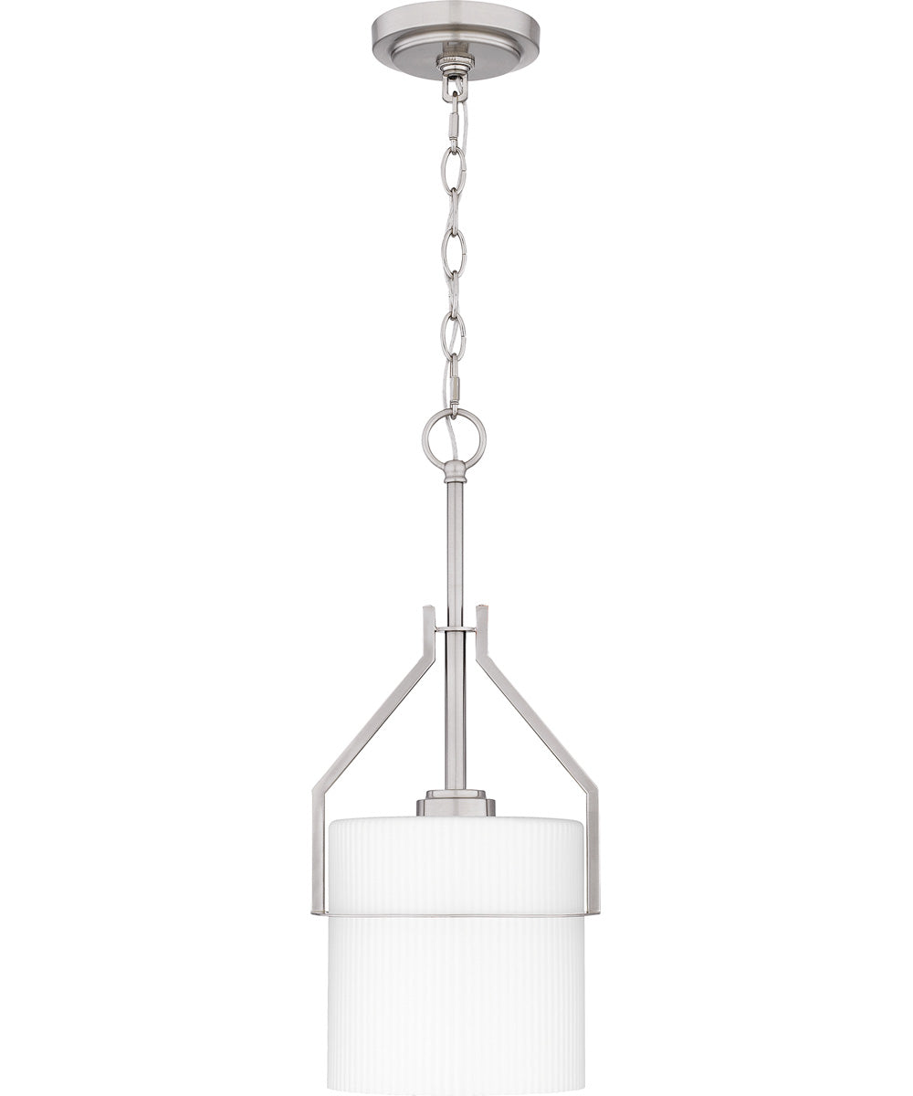 Seymour Small 1-light Mini Pendant Brushed Nickel