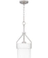 Seymour Small 1-light Mini Pendant Brushed Nickel