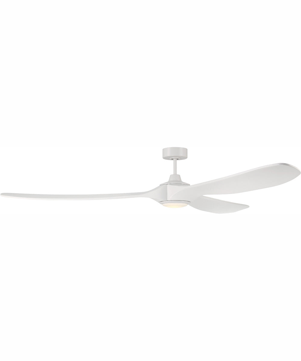 84" Envy 1-Light Indoor/Outdoor Ceiling Fan White