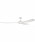 84" Envy 1-Light Indoor/Outdoor Ceiling Fan White
