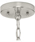 Hinton 1-Light Modern Farmhouse Pendant Brushed Nickel