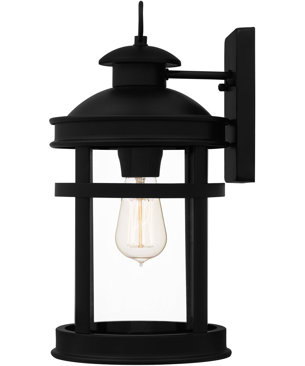 Scout Medium 1-light Outdoor Wall Light Matte Black