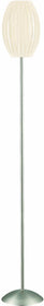 70"H Egg  Floor Lamp Stainless Steel