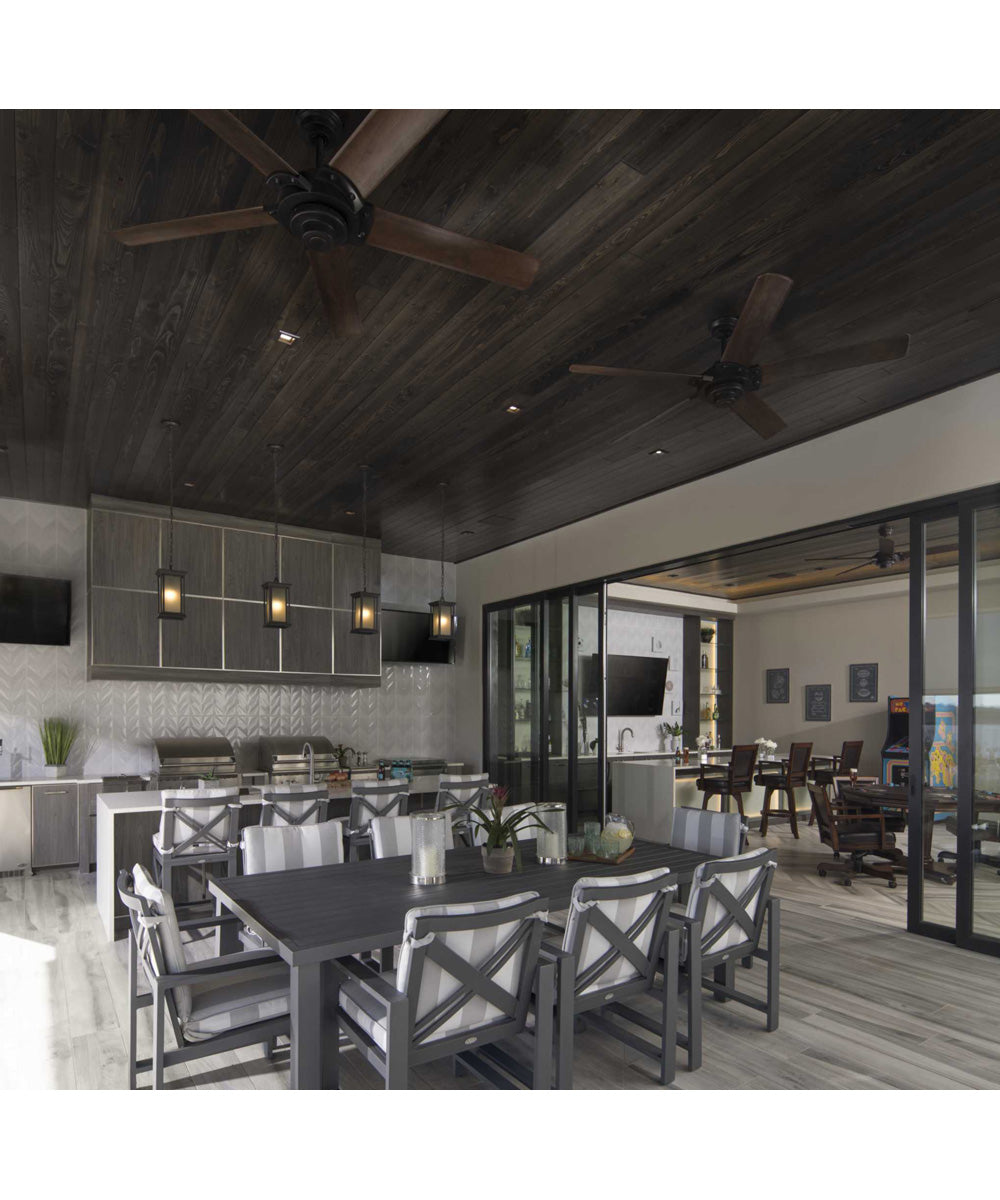 Endicott 1-Light Hanging Lantern Antique Bronze