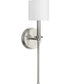 Elara 1-Light New Traditional Wall Light Brushed Nickel