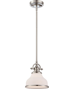 Grant Small 1-light Mini Pendant Brushed Nickel