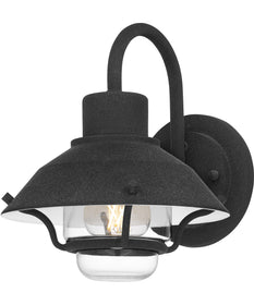 Lavalier Medium 1-light Outdoor Wall Light  Coastal Armour Aluminum Mottled Black