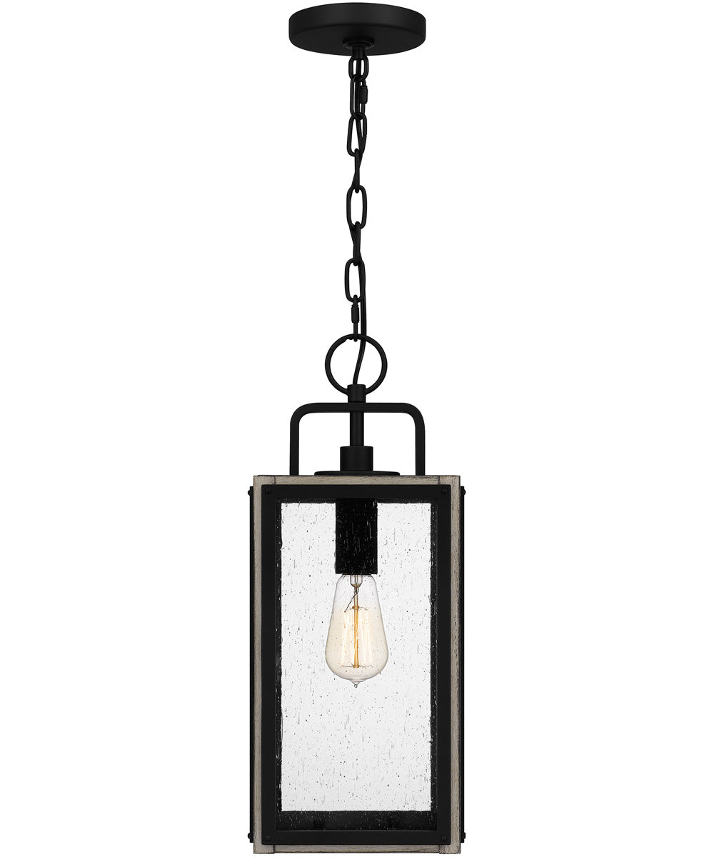 Bramshaw Small 1-light Mini Pendant Coastal Armour Aluminum Matte Black
