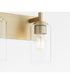 Fallstaff 2-light Bath Vanity Light Aged Brass