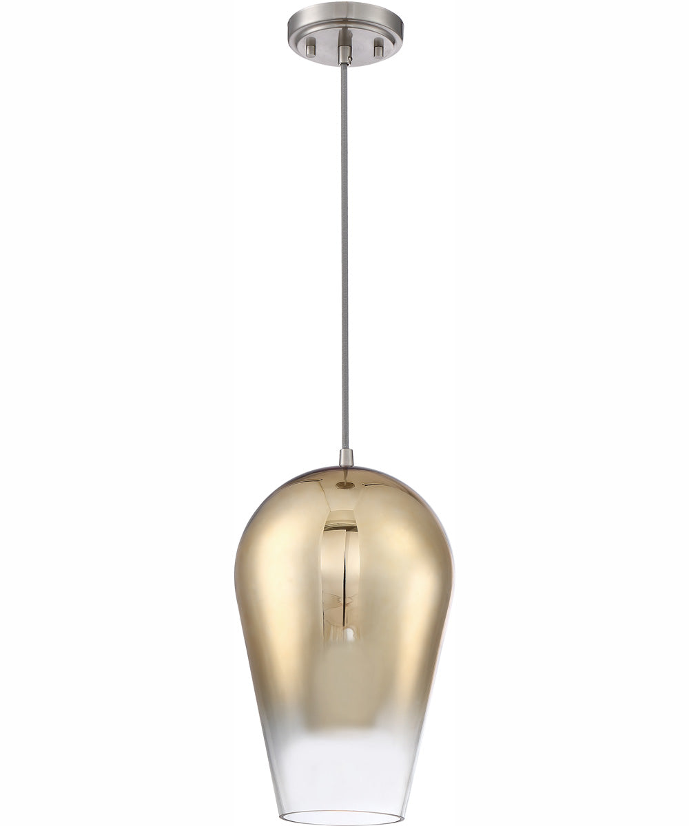 Pendant 1-Light Mini Pendant Brushed Polished Nickel
