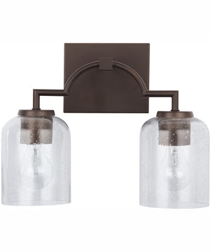 Carter 2-Light Vanity Bronze