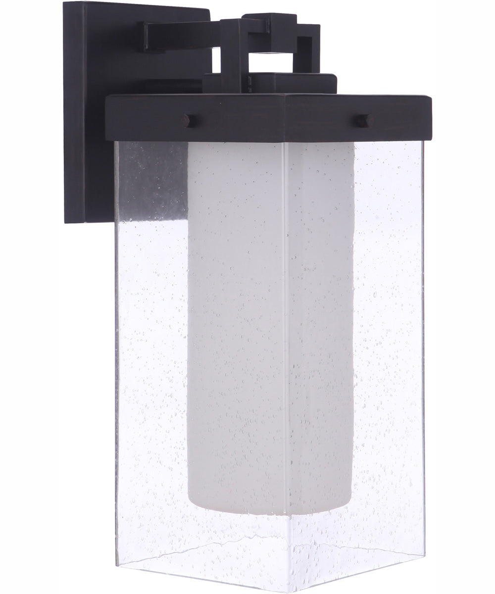 Hayner 1-Light Outdoor Wall Lantern Midnight