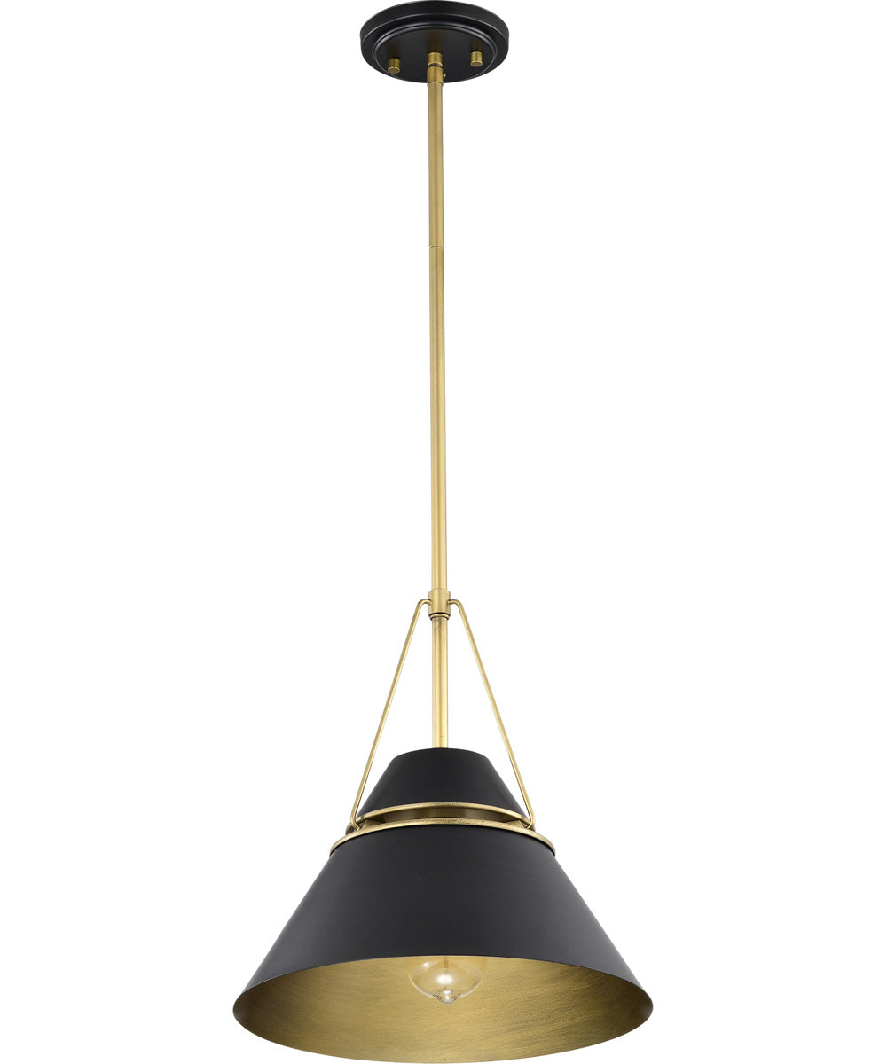 Adina 1-Light Pendant Matte Black
