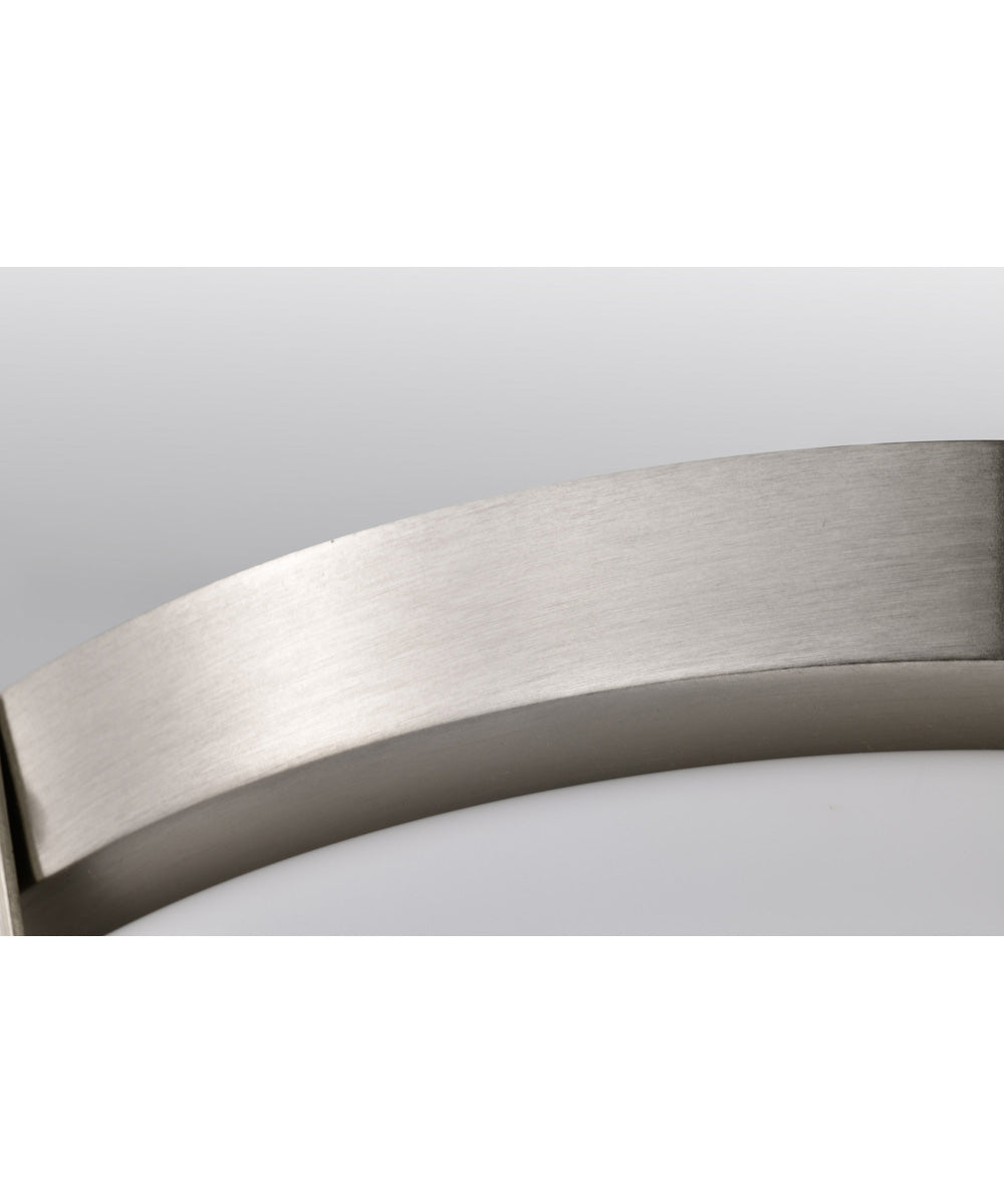 Rowen 3-Light Close-to-Ceiling Brushed Nickel